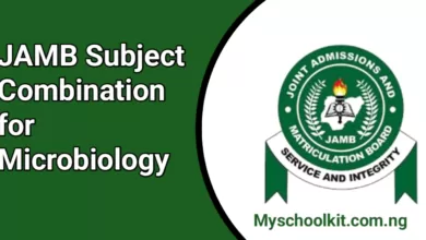 JAMB Subject Combination For Microbiology