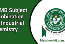 JAMB Subject Combination For Industrial Chemistry