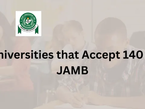 Universities That Accept 140 Cut Off Mark